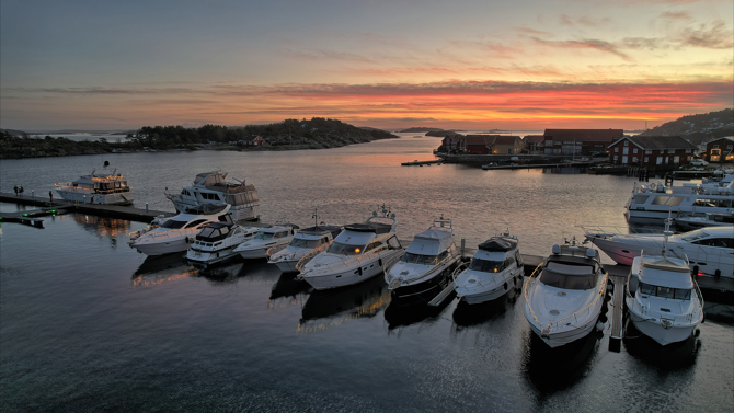 Skjaerhalden Gjestehavn Nyttaarsaften Drone Kreditering Espen Wagelie