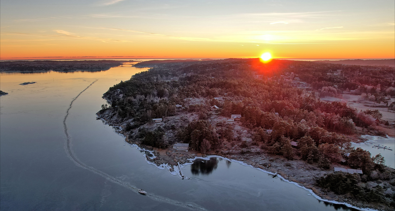Spjaeroey Vinter Drone Kreditering Espen Wagelie